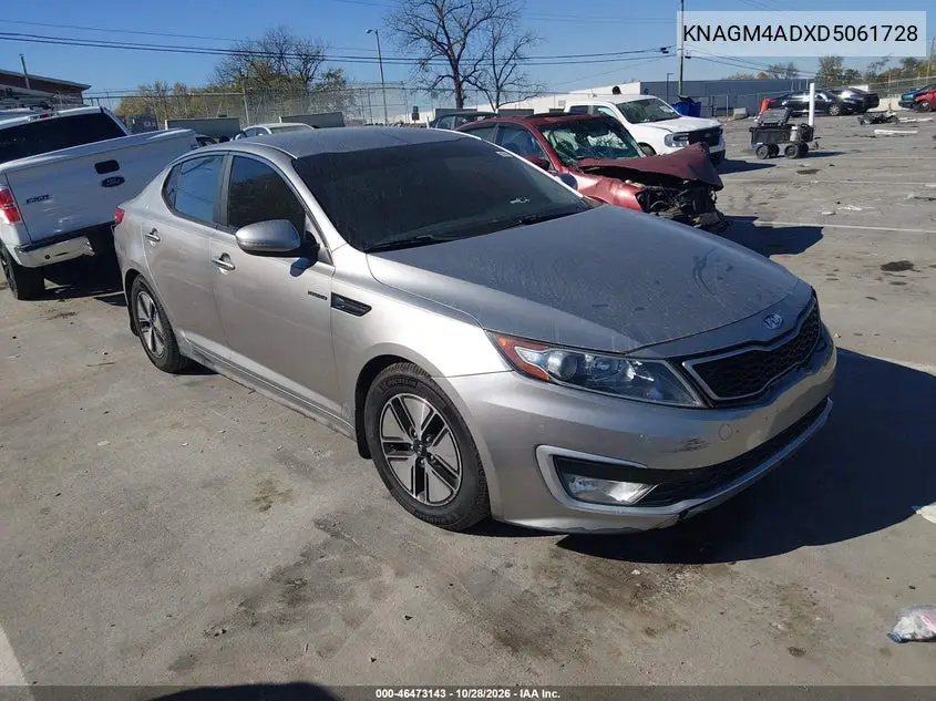 KIA K5 2013, VIN KNAGM4ADXD5061728