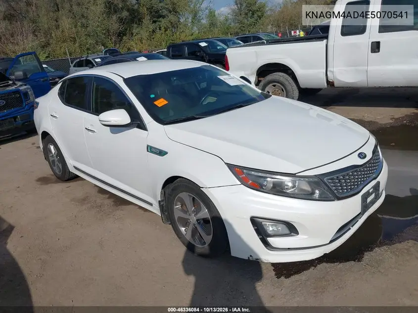 KIA K5 2014, VIN KNAGM4AD4E5070541