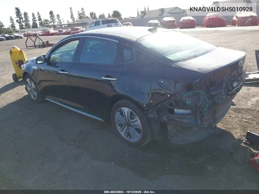 2017 KIA K5 VIN KNAGV4LD5H5010928 — фото 3
