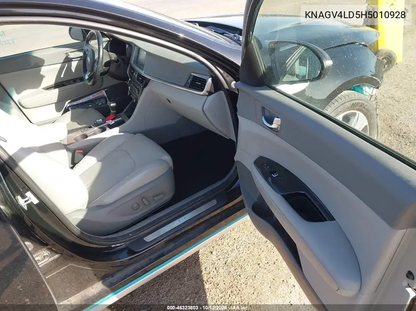 2017 KIA K5 VIN KNAGV4LD5H5010928 — фото 5