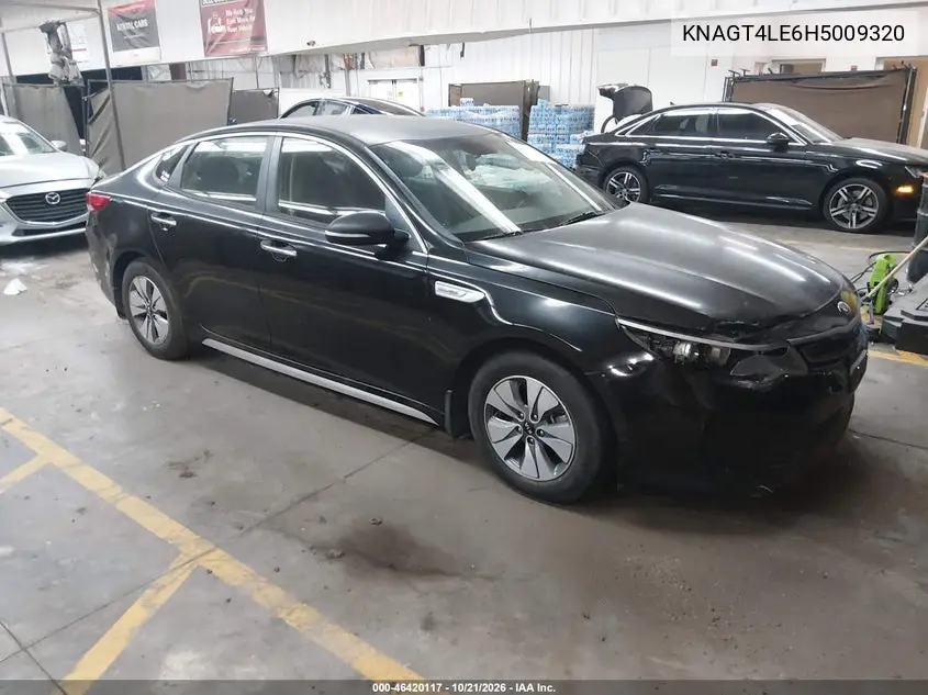 KIA K5 2017, VIN KNAGT4LE6H5009320