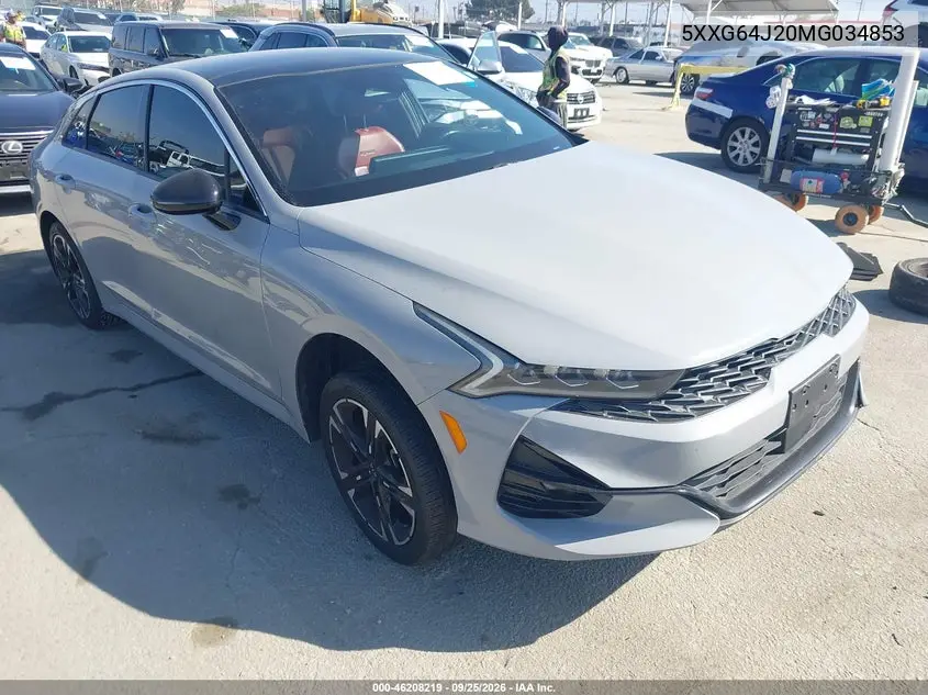 KIA K5 2021, VIN 5XXG64J20MG034853