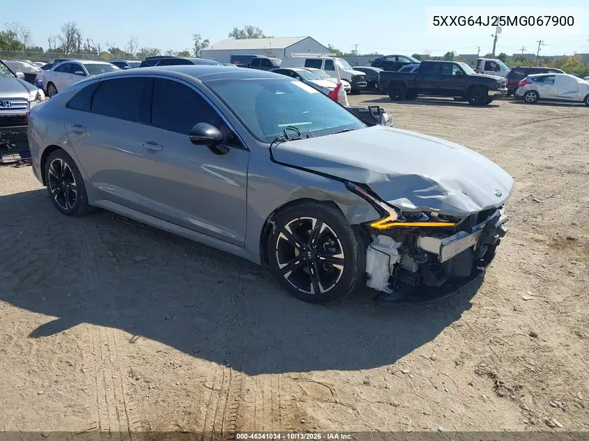 KIA K5 2021, VIN 5XXG64J25MG067900