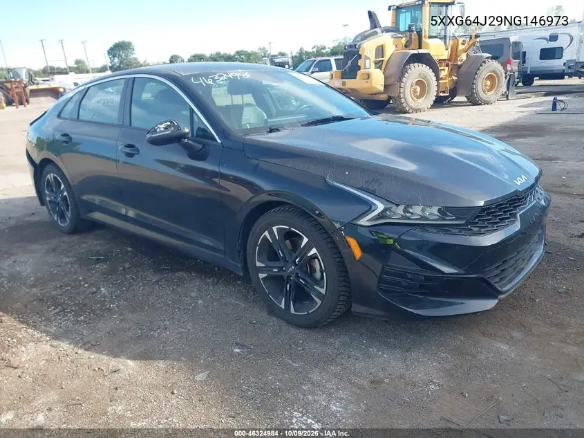 KIA K5 2022, VIN 5XXG64J29NG146973