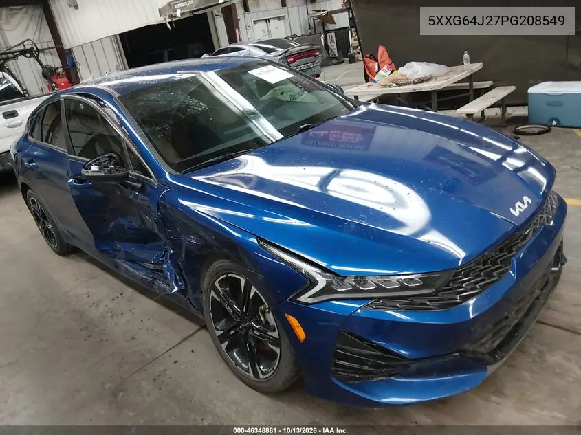 KIA K5 2023, VIN 5XXG64J27PG208549