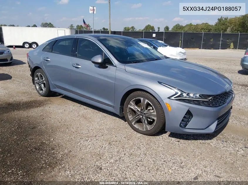 KIA K5 2023, VIN 5XXG34J24PG188057