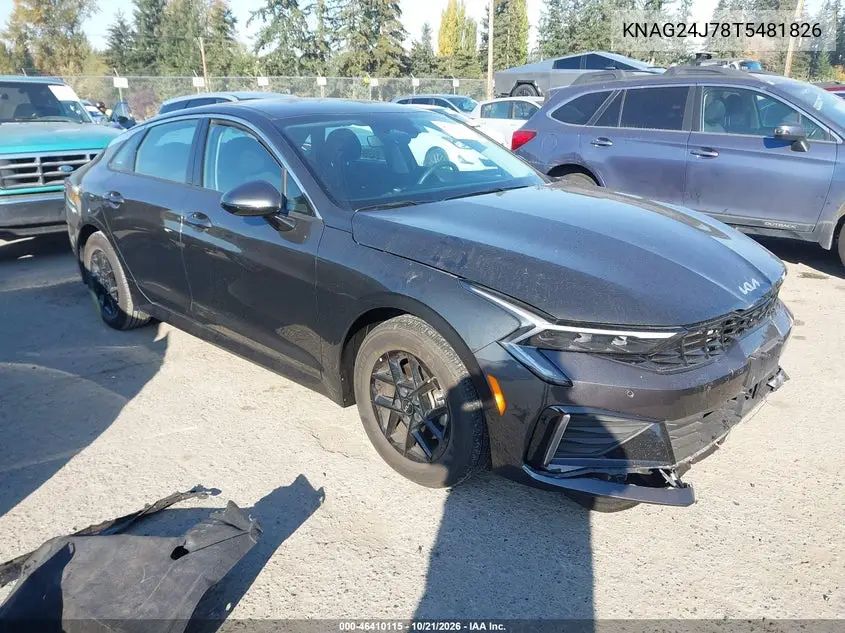 KIA K5 2026, VIN KNAG24J78T5481826