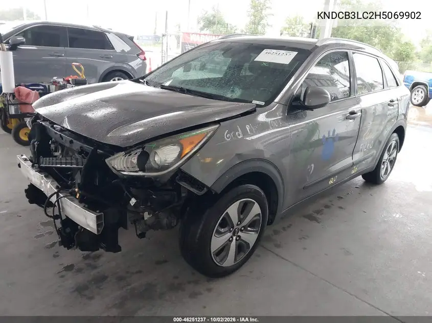 2017 KIA NIRO VIN KNDCB3LC2H5069902 — фото 2