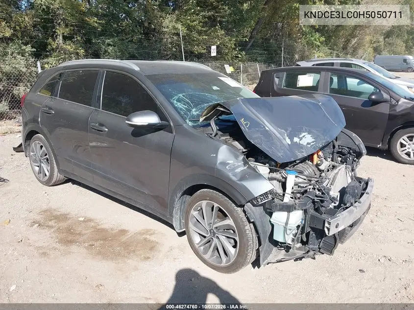 KIA NIRO 2017, VIN KNDCE3LC0H5050711