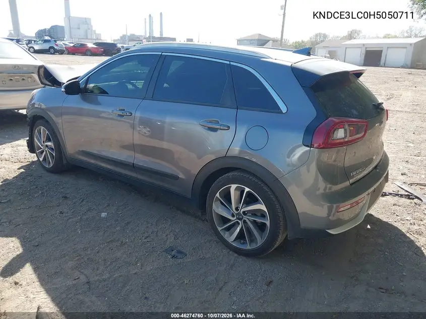 2017 KIA NIRO VIN KNDCE3LC0H5050711 — фото 3