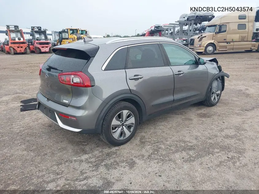2017 KIA NIRO VIN KNDCB3LC2H5043574 — фото 4