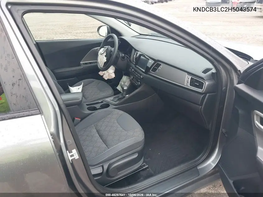 2017 KIA NIRO VIN KNDCB3LC2H5043574 — фото 5