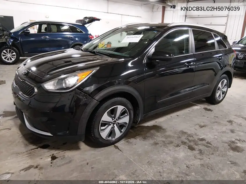 2017 KIA NIRO VIN KNDCB3LC2H5076039 — фото 2