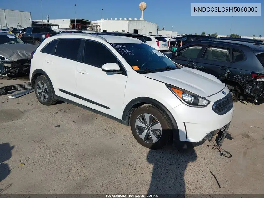 KIA NIRO 2017, VIN KNDCC3LC9H5060000