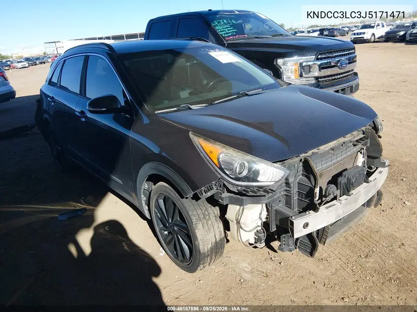KIA NIRO 2018, VIN KNDCC3LC3J5171471