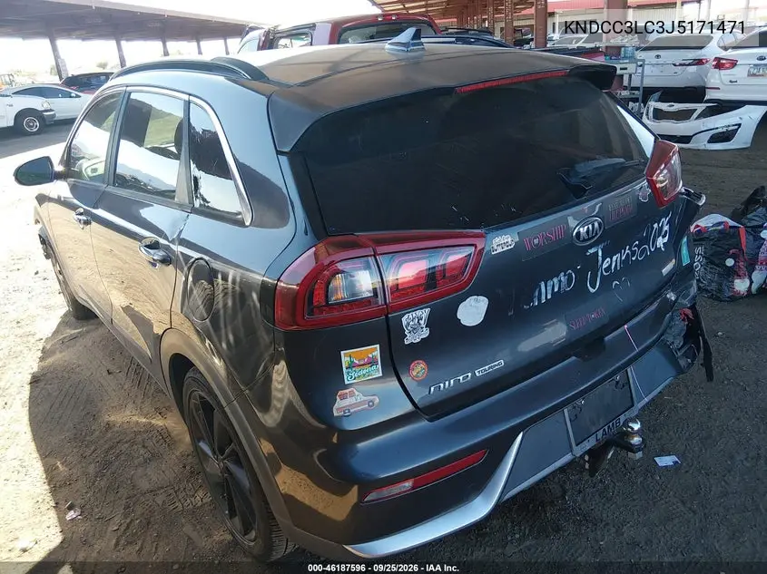 2018 KIA NIRO VIN KNDCC3LC3J5171471 — фото 3