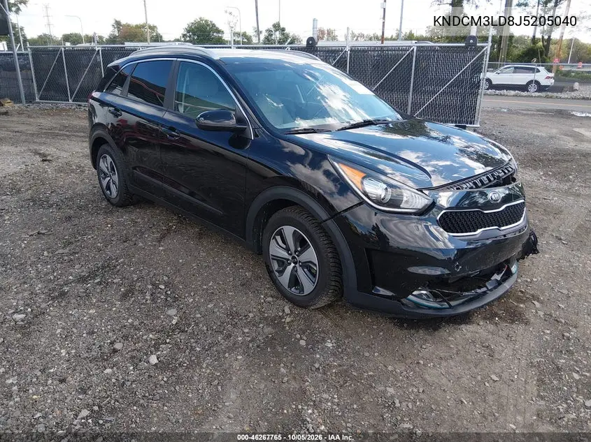KIA NIRO 2018, VIN KNDCM3LD8J5205040