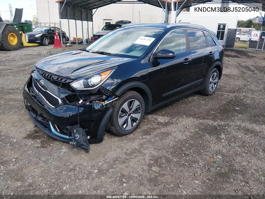 2018 KIA NIRO VIN KNDCM3LD8J5205040 — фото 2