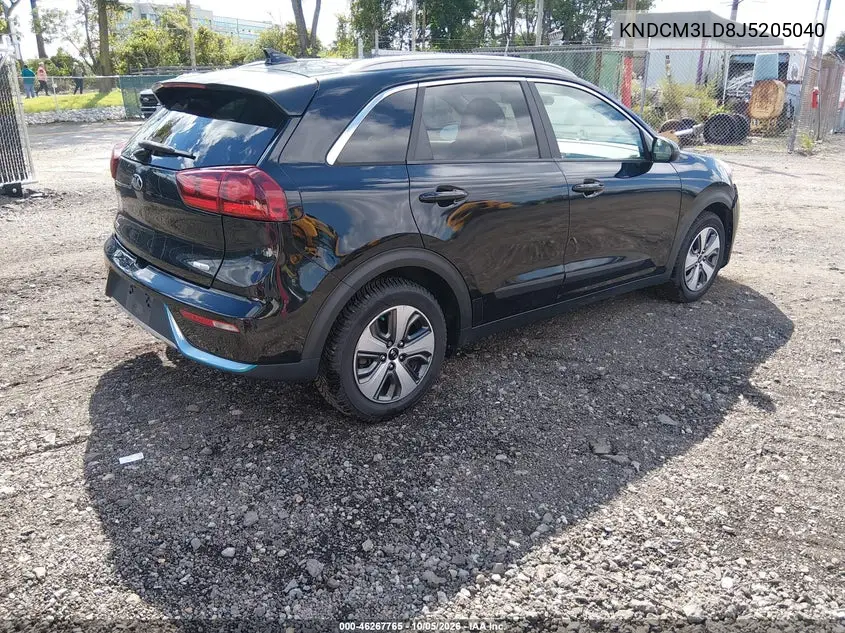 2018 KIA NIRO VIN KNDCM3LD8J5205040 — фото 4