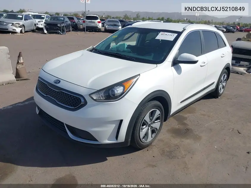 2018 KIA NIRO VIN KNDCB3LCXJ5210849 — фото 2