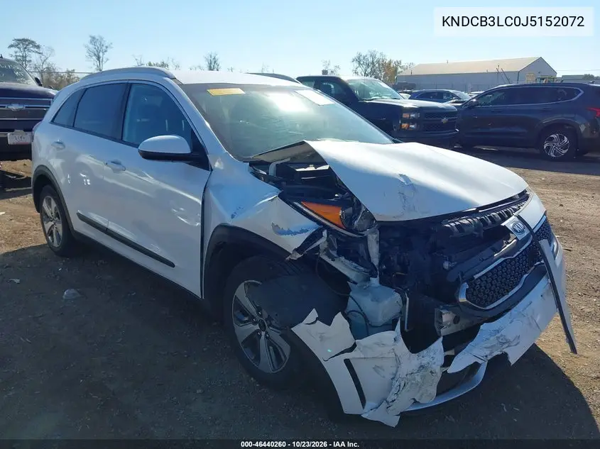 KIA NIRO 2018, VIN KNDCB3LC0J5152072
