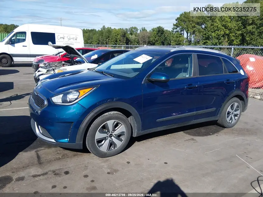 2019 KIA NIRO VIN KNDCB3LC0K5235275 — фото 2