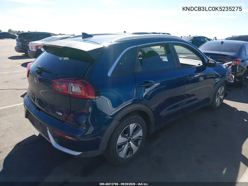 2019 KIA NIRO VIN KNDCB3LC0K5235275 — фото 4