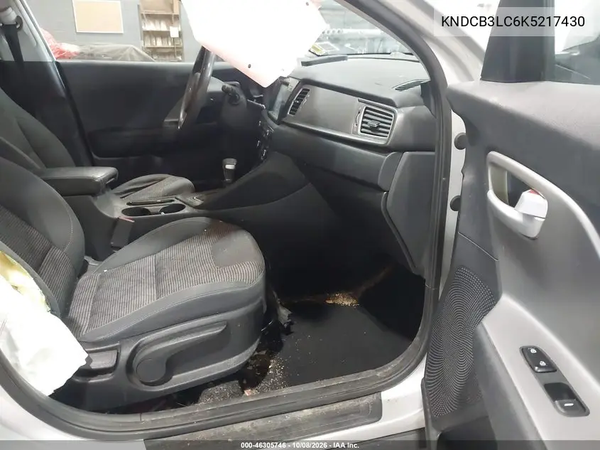 2019 KIA NIRO VIN KNDCB3LC6K5217430 — фото 5