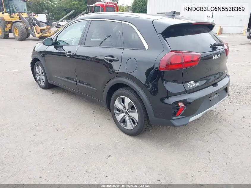 2022 KIA NIRO VIN KNDCB3LC6N5538369 — фото 3