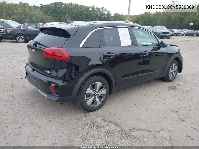 2022 KIA NIRO VIN KNDCB3LC6N5538369 — фото 4