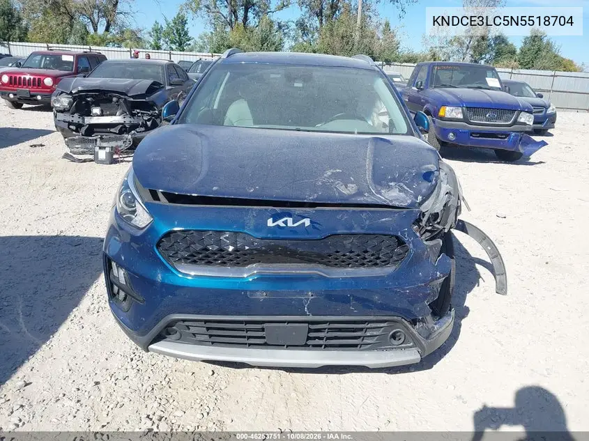 2022 KIA NIRO VIN KNDCE3LC5N5518704 — фото 12