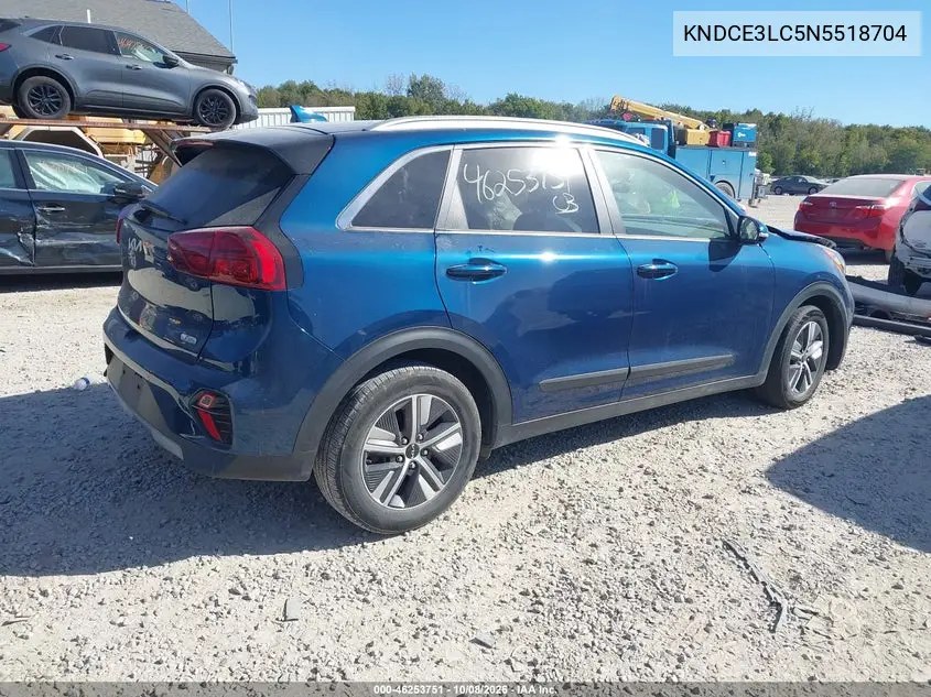 2022 KIA NIRO VIN KNDCE3LC5N5518704 — фото 4