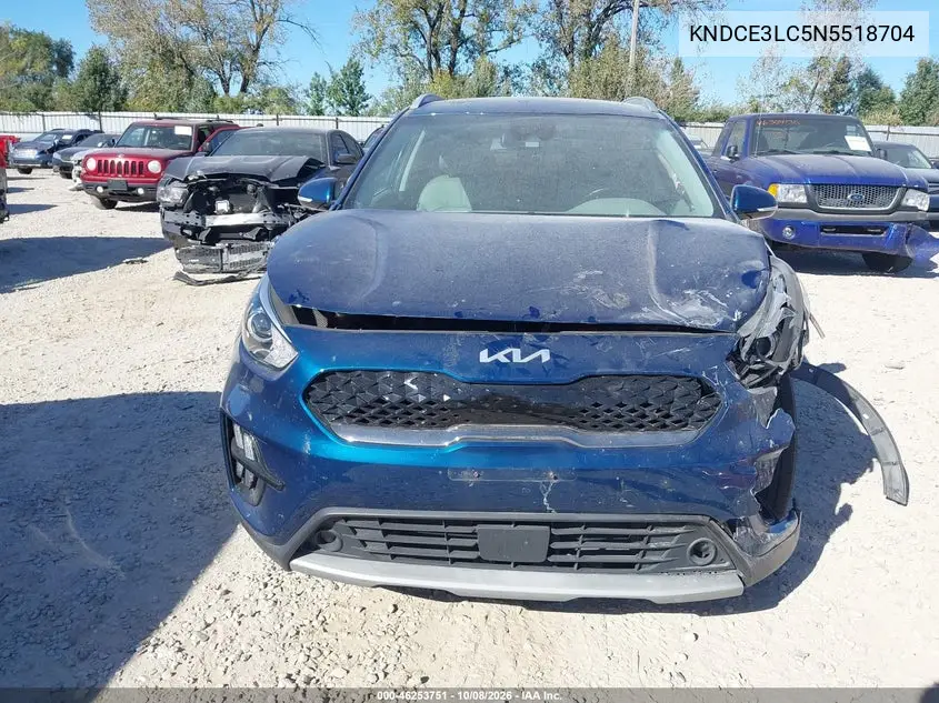 2022 KIA NIRO VIN KNDCE3LC5N5518704 — фото 6