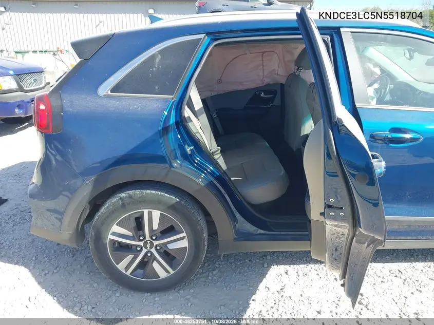 2022 KIA NIRO VIN KNDCE3LC5N5518704 — фото 8