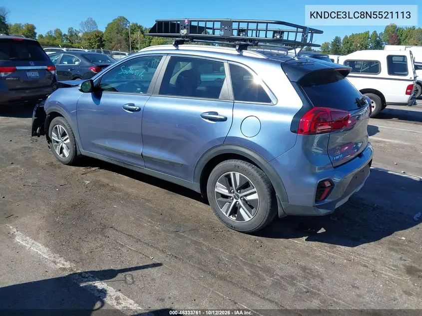2022 KIA NIRO VIN KNDCE3LC8N5521113 — фото 3