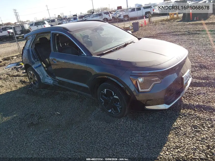 KIA NIRO 2023, VIN KNDCR3L16P5068678