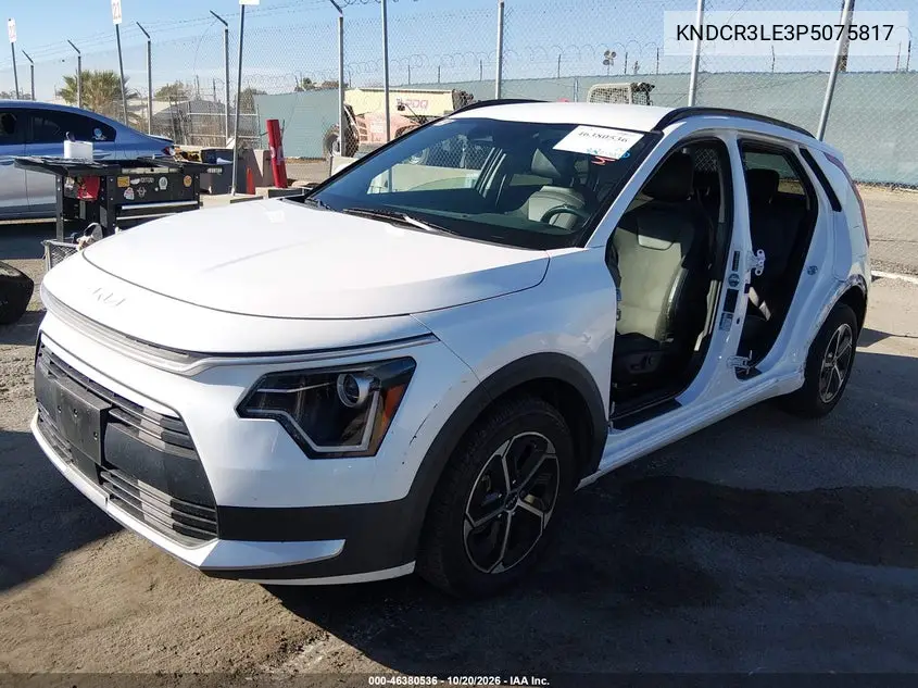 2023 KIA NIRO VIN KNDCR3LE3P5075817 — фото 2