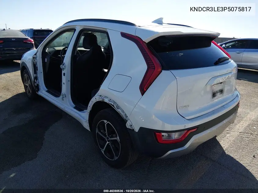 2023 KIA NIRO VIN KNDCR3LE3P5075817 — фото 3