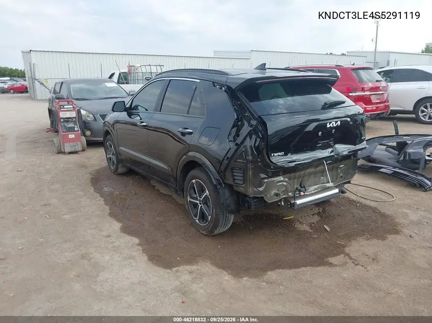 2025 KIA NIRO VIN KNDCT3LE4S5291119 — фото 3