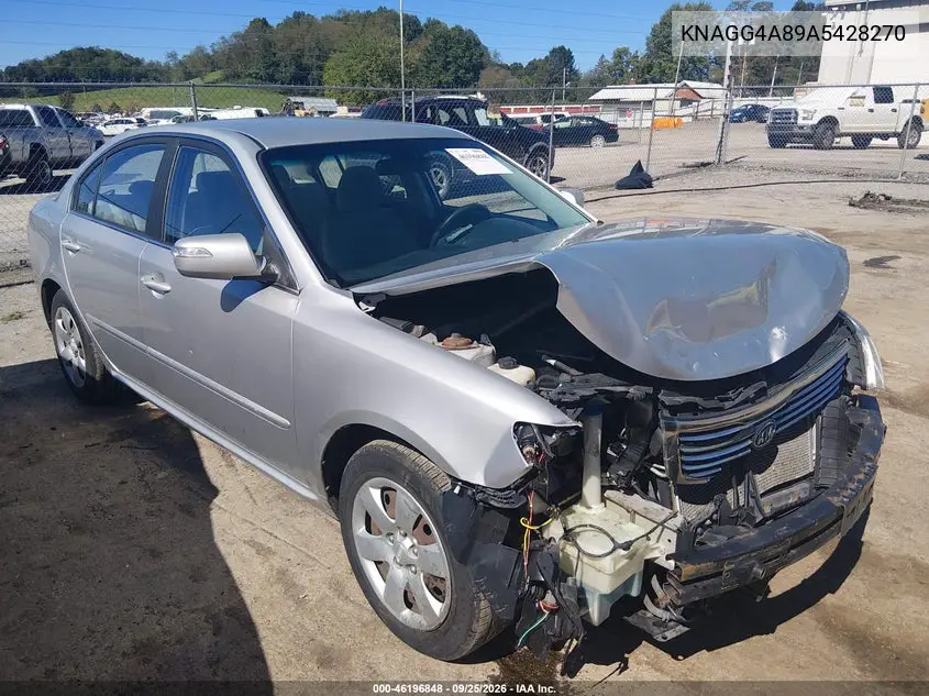 KIA OPTIMA 2010, VIN KNAGG4A89A5428270