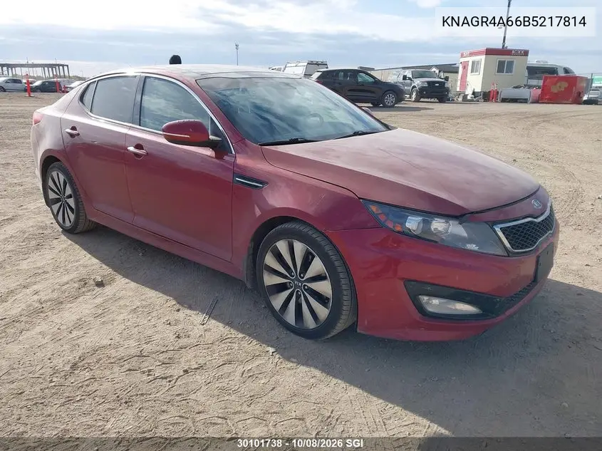 KIA OPTIMA 2011, VIN KNAGR4A66B5217814