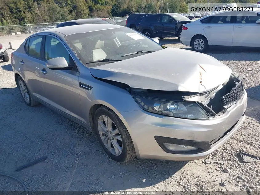 KIA OPTIMA 2012, VIN 5XXGN4A77CG083271