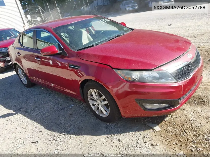 KIA OPTIMA 2012, VIN 5XXGM4A76CG052788