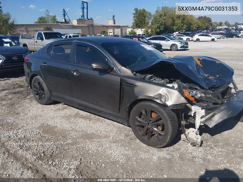 KIA OPTIMA 2012, VIN 5XXGM4A79CG031353