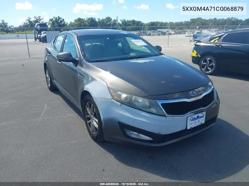 KIA OPTIMA 2012, VIN 5XXGM4A71CG068879