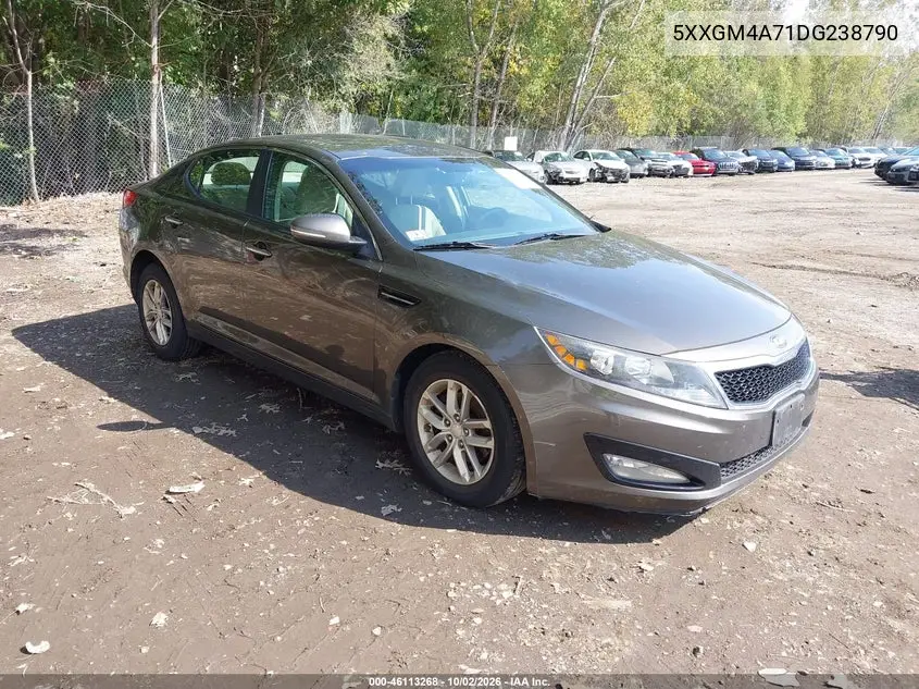 KIA OPTIMA 2013, VIN 5XXGM4A71DG238790