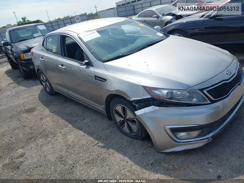 KIA OPTIMA 2013, VIN KNAGM4AD9D5056312