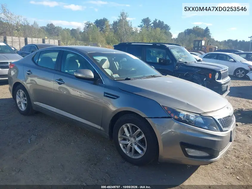 KIA OPTIMA 2013, VIN 5XXGM4A7XDG253546