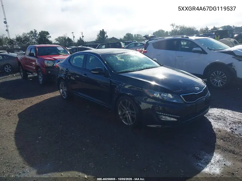KIA OPTIMA 2013, VIN 5XXGR4A67DG119537