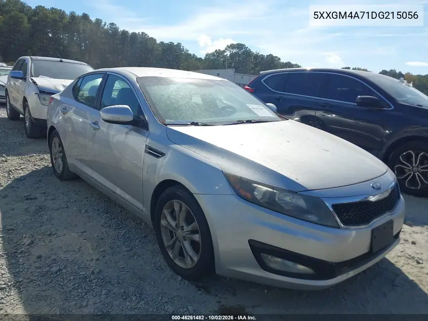 KIA OPTIMA 2013, VIN 5XXGM4A71DG215056